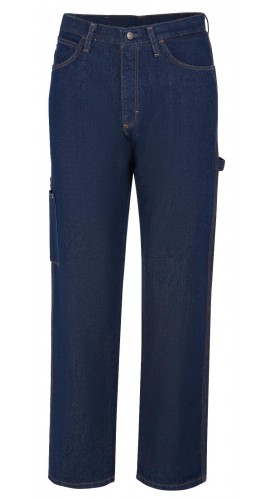 Bulwark PEJ8 Men's Heavyweight Excel FR Denim Dungaree, blue denim, 46/34-