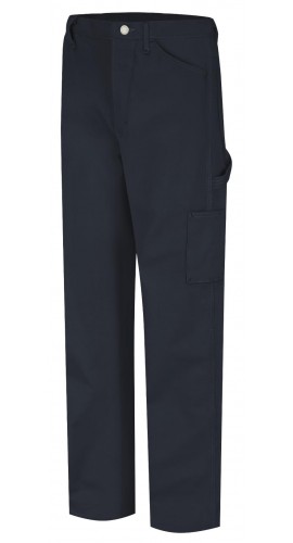 Bulwark PLJ8 Men&#039;s Midweight FR Dungaree, navy duck, 40/30-
