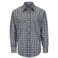 Bulwark SLD6 Men&#039;s Lightweight FR Plaid Uniform Shirt, regular, 3xl-