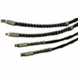 BVA CS3838 Hydraulic Hose, 6', 3/8"-