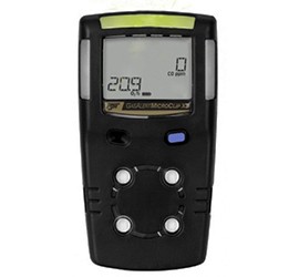 Honeywell BW MicroClip XL Series Multi-Gas Detector, O<sub>2</sub>/LEL, black-