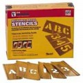 C. H. Hanson 10071 Letter and Number Set, 2", brass-