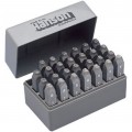 C. H. Hanson 20250 Number Stamp Set, 3/16", steel-