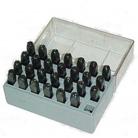 C. H. Hanson 20851 Letter Stamp Set, 1/8", steel-