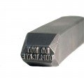 C. H. Hanson 26990 Stamp, do not duplicate, 1/16" character-