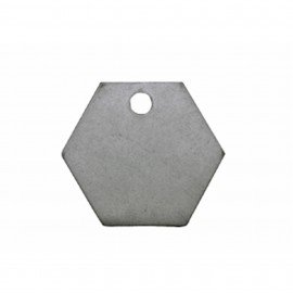 C. H. Hanson 41483-500 Tag, hexagon-