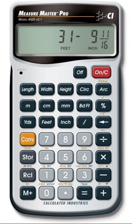 Calculated Industries 4020 Measure Master Pro Dimensional Calculator-