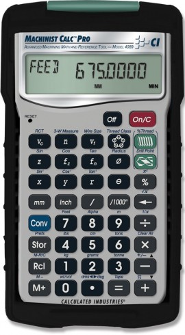 Calculated Industries 4089 Machinist Calc Pro International Calculator-
