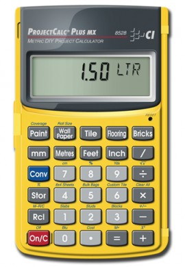 Calculated Industries 8528 ProjectCalc Plus MX Metric Project Calculator-