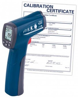 REED R2300-NIST Infrared Thermometer, 12:1, 752&amp;deg;F (400&amp;deg;C), -