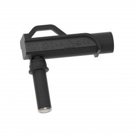 Cal Test Electronics CT3882-0 Magnetic Connector with 0.2&amp;quot; right-angle sheathed banana jack, 0.31&amp;quot;-