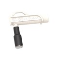 Cal Test Electronics CT3885-9 Magnetic Connector with 0.2&amp;quot; right-angle sheathed banana jack, 0.43&amp;quot;, white-