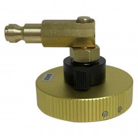 Car Certified Tools BA03 Master Cylinder Adapter for Pressure Brake Bleeders, 3-Tab, 1.30 to 1.45" Diameter-