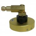 Car Certified Tools BA03 Master Cylinder Adapter for Pressure Brake Bleeders, 3-Tab, 1.30 to 1.45" Diameter-