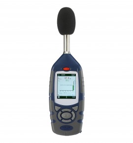 Casella 63x Series Sound Level Meter Kit with statistical values, 1/1 and 1/3 octave band, class 1-