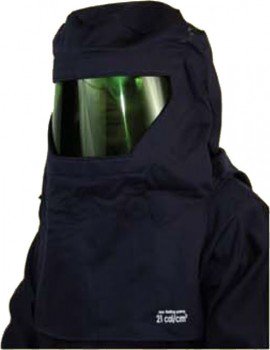 Cementex CS21HOOD-G Navy Arc Flash Hood-