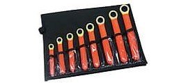 Cementex IBEWS-8SR Box End Wrench Kit, 8 Piece Set, Non Sparking-