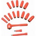 Cementex ISS38-19M 6-Point Socket Set, Metric-