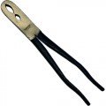 Cementex P10GP Round Nose Gas Pliers with Bare Handle, 10&amp;quot;-