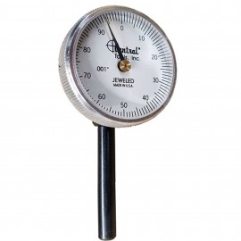 Central Tools 4346 Dial Indicator, 0 to 0.2", 0.001"-