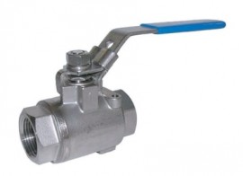 Chem Oil 2006WSW06 Stainless Steel Ball Valve, 1&amp;quot;, 2-piece seal welded-