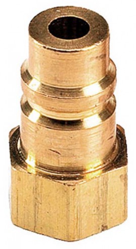 CPS AD12 Brass Adapter, Auto 1/2in ACME Female x Low-Side R-134a-