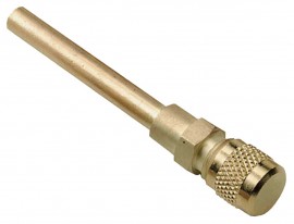 CPS AV4B Copper Tube Extension Valves, 1/4in OD x 3/16in ID, 100-Pack-