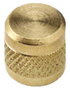 CPS AVC410B Brass Caps, 5/16in (1/2in-20 UNF), R-410A, 100-Pack-