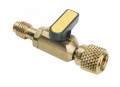 CPS BV Ball Valve Hose Adapter, 1/4in SAE Male x 1/4in SAE Female-