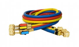 CPS HJ5E Premium Hoses with Ball Valve, 5ft, 3-Pack-