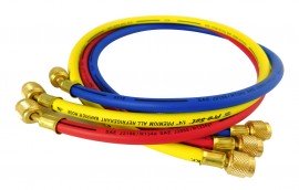 CPS HP3 Pro-Set Premium All-Refrigerant Hoses, 3', 3-Pack-