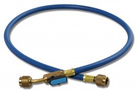 CPS HP3BE Pro-Set Premium Refrigerant Hose with Ball Valve, 3'-