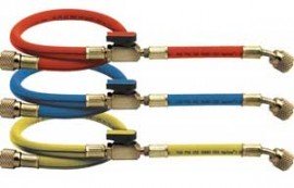 CPS HP6L Premium In-Line Ball Valve Hoses, 1/4in, 6ft, 3-Pack-