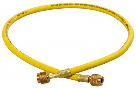 CPS HS3Y Standard Refrigerant Charging Hose, 3ft, Yellow-