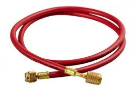 CPS HS5RA Standard Charging Hose with Anti-Blowback Valve, 5ft, Red-