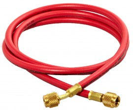 CPS HS6R Standard Refrigerant Charging Hose, 6ft, Red-