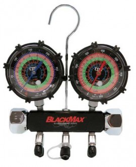 CPS MBH4Z Manifold, 1/4in SAE, 45&amp;deg; Fittings-