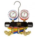 CPS MBHP5A 2-Valve Manifold with Pro-Set Triple Seal, Black-