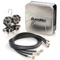 CPS MV4H4P5Z Manifold and Gauge Set, 3.125in Class 1.0 Accuracy Gauges, 5ft PRM Hose -