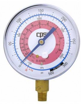 CPS RGB2L Low-Pressure Gauge, R-410A and R-32, 3.13in-