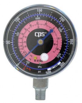 CPS RGB5L Low-Pressure Gauge, R-410A and R-32, 2.5in-