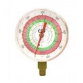 CPS RGH2H High-Pressure Gauge, R-134a/R-22/R-404A/R-410A, 1.6% Accuracy-