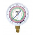 CPS RGHL Low-Pressure Gauge with Rubber Boot, R-22/R-404A/R-410A, 2.5in-
