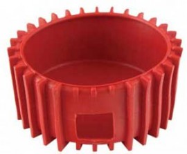 CPS RGX68RB Protective Rubber Gauge Boot, 2.5in, Red-