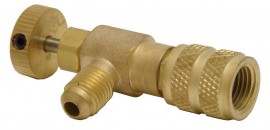 CPS TLVCD3 Back-Seating Valve, 1/4in SAE Male x 5/16in SAE Female-