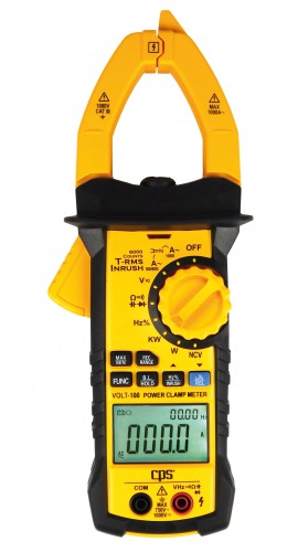 CPS VOLT-100 AMP-SEEKER Clamp-On Power Meter with Bluetooth-