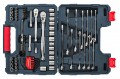 Crescent CTK70MPN 70-Piece 6- and 12-Point Standard Mechanics Tool Set, 0.25" and 0.38" drive, SAE/Metric-