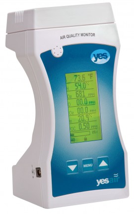 Critical Environment YESAIR 8-Channel IAQ Meter, pump model-