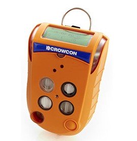 Crowcon GPC-0014-NU-A Gas-Pro Multi-Gas Detector with multi-region power lead and flow plate, CO/H<sub>2</sub>S/O<sub>2</sub>/CH<sub>4</sub>, pumped-
