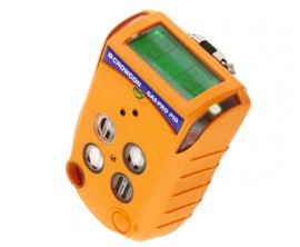 Crowcon GPF-0013-NU-A Gas-Pro IR Multi-Gas Detector with PID sensor/flow plate/multi-region PSU, H<sub>2</sub>S (0 to 100 ppm)/O<sub>2</sub>/LEL and IR CH<sub>4</sub>/PID-